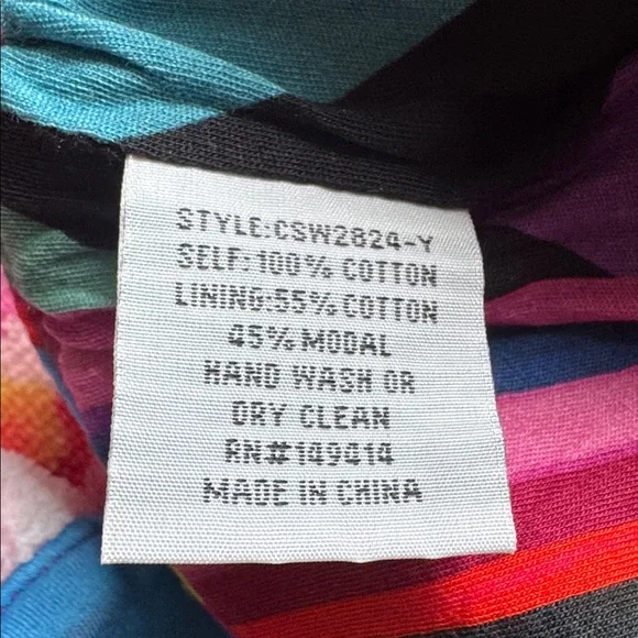 JOHNNY WAS SUMMER DAYS TERRY
BEACH TOTE. PRETTY FLORAL PATTERN. NWT. - Picture 7 of 8